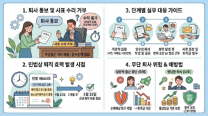 퇴사 통보 후 사표 수리 거부 대처법과 민법상 퇴직 효력 발생 시점 총정리 14 퇴사통보 썸네일