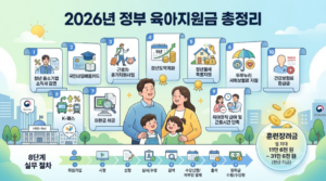 2026년 아이를 키우면 받을 수 있는 지원금 종류 한눈에 보기 3 육아지원금 썸네일