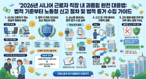 2026년 직장 내 괴롭힘 피해 시 시니어 노령 근로자의 증거 수집 및 신고 절차 6 직장내 괴롭힘