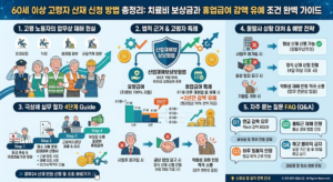 60세 이상 일하다 다쳤을 때 산재 신청 방법과 치료비 보상금 2 고령자 산재 신청 썸네일