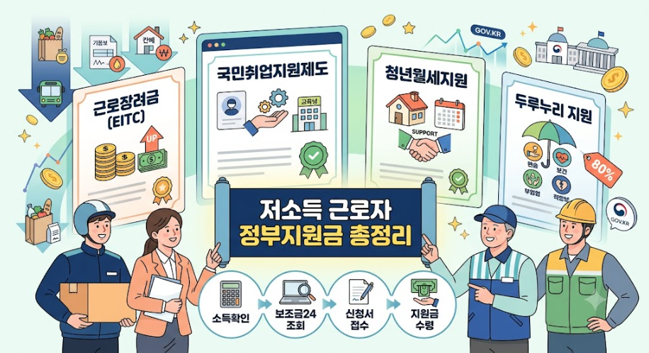 월급이 적다면 받을 수 있는 정부지원금 총정리 1 image 6