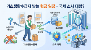 기초생활수급자 현금으로 일당 받는 일용직도 걸릴까? 국세청 일용근로소득 조사 7 수급자 현금 일용직