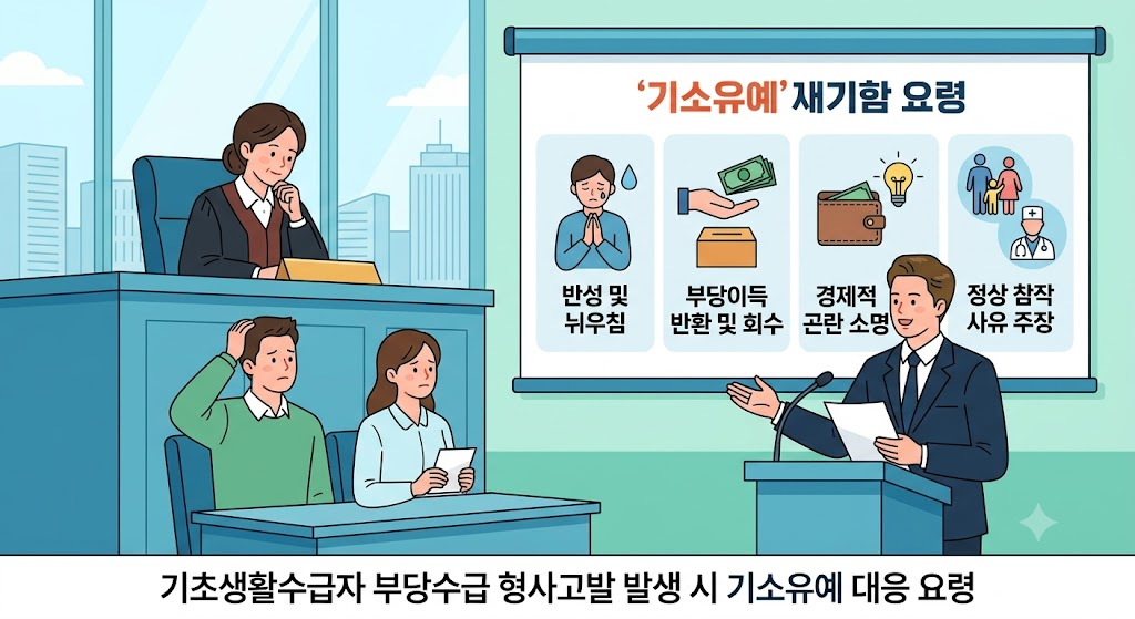 기초생활수급자 부당수급 형사고발(기초생활보장법 위반) 발생 시 기소유예 대응 요령 1 image 9