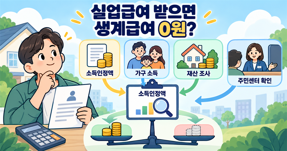기초생활수급자 실업급여 신청해서 받으면 기초수급 생계급여는 0원 나올까? 1 기초생활수급자 실업급여 신청해서 받으면 기초수급 생계급여는 0원 나올까?